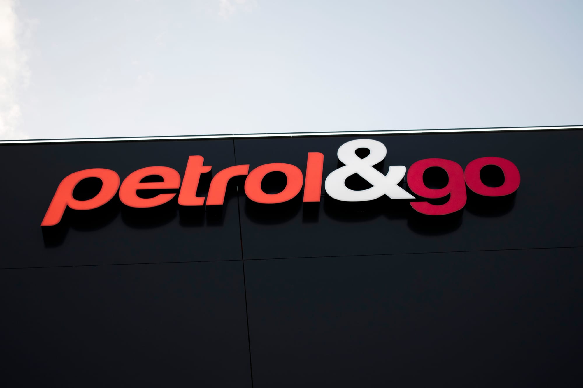 Rótulo corpóreo Petrol&Go