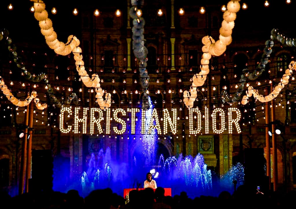 Iluminación de evento · Christian Dior